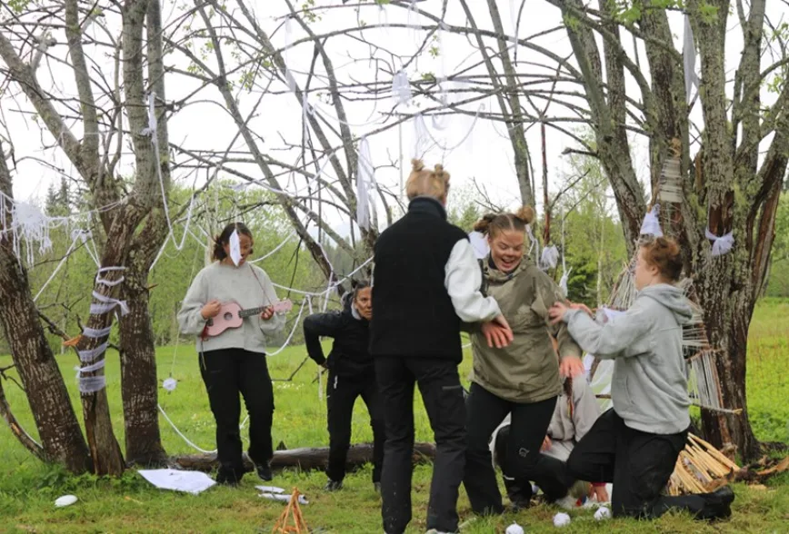 Kunstfestivalen på Frøset er eksamensforestillinger for studenter i 1 NF ved DMMH.